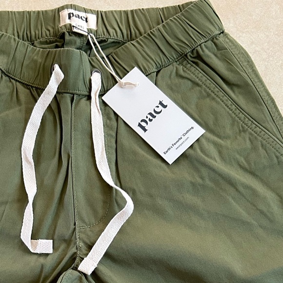 New Pact crop twill pant olive XS - Picture 8 of 8